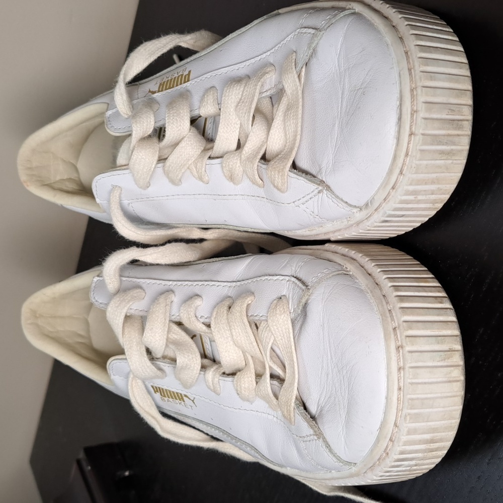 Puma Basket Women's platform sneakers trainers Size 8